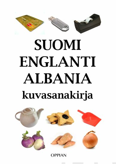 Suomi-englanti-albania kuvasanakirja