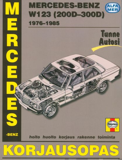 Mercedes-Benz W123 diesel 200D-300D 1976-1985