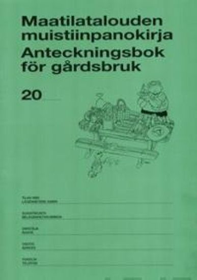 Maatilatalouden muistiinpanokirja