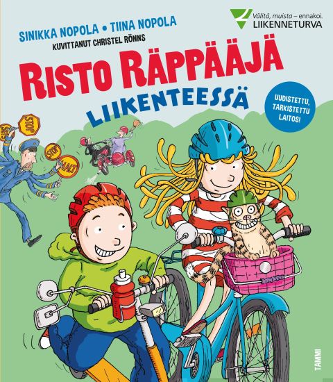 Risto Räppääjä liikenteessä. Uudistettu laitos