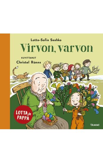 Kansikuva: Lotta ja pappa. Virvon, varvon