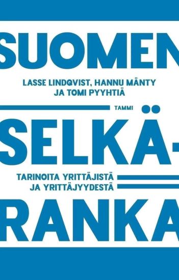 Kansikuva: Suomen selkäranka