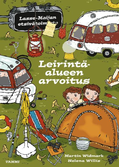 Kansikuva: Leirintäalueen arvoitus. Lasse-Maijan etsivätoimisto