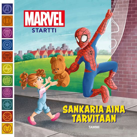 Kansikuva: Marvel Startti. Sankaria aina tarvitaan