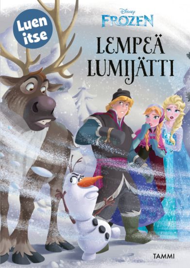 Kansikuva: Disney. Frozen. Lempeä lumijätti. Luen itse
