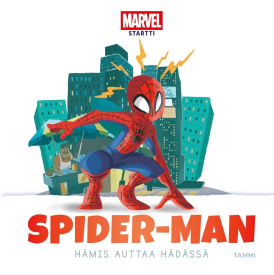 Kansikuva: Marvel Startti. Spider-Man. Hämis auttaa hädässä
