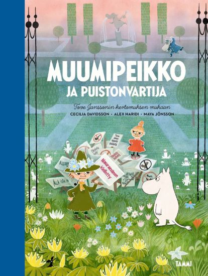 Kansikuva: Muumipeikko ja Puistonvartija