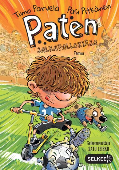 Kansikuva: Paten jalkapallokirja (selkokirja)