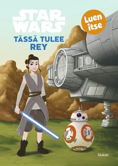 Star Wars. Tässä tulee Rey. Luen itse