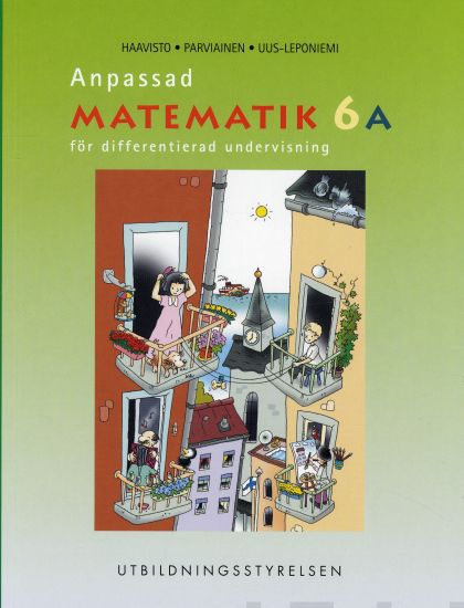 Anpassad matematik 6 A