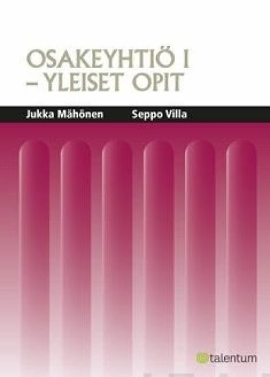 Kansikuva: Osakeyhtiö 1