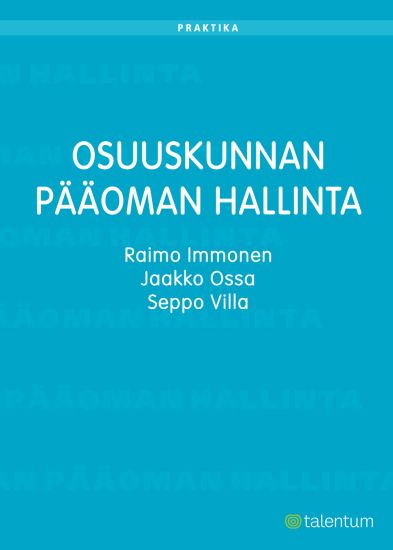 Osuuskunnan pääoman hallinta