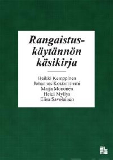 Rangaistuskäytännön käsikirja