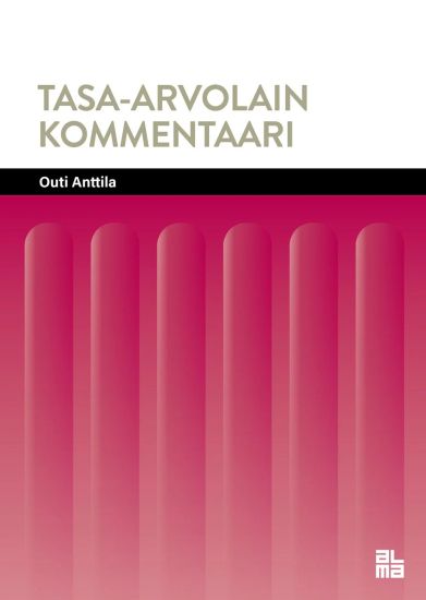 Kansikuva: Tasa-arvolain kommentaari