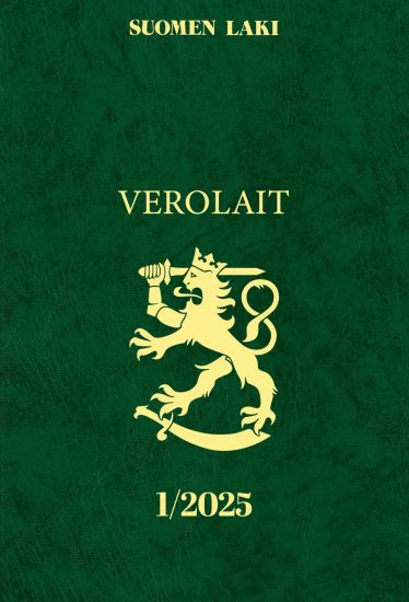 Kansikuva: Verolait 1/2025