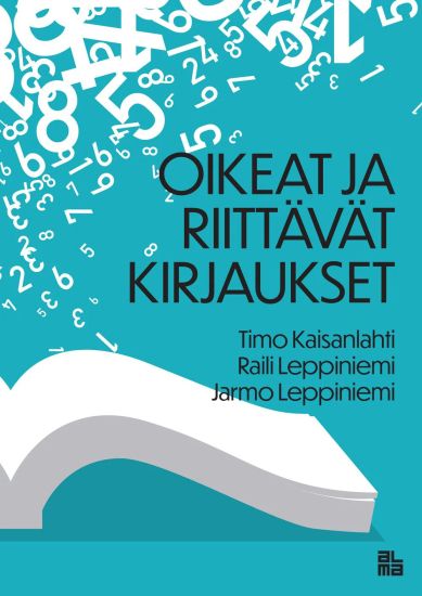 Kansikuva: Oikeat ja riittävät kirjaukset