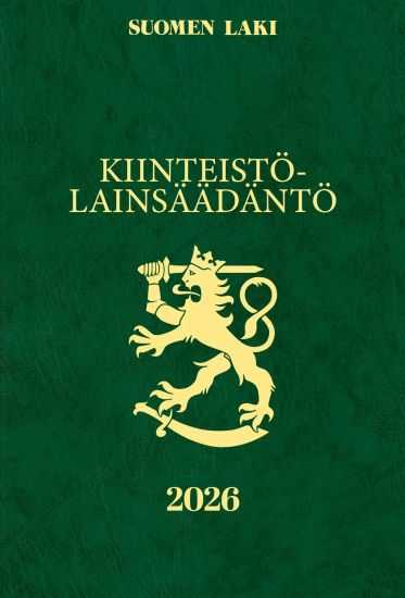 Kansikuva: Kiinteistölainsäädäntö 2026