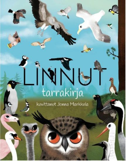 Kansikuva: Linnut tarrakirja