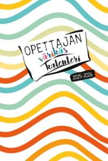 Opettajan värikäs kalenteri 2025-2026