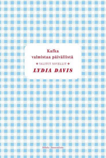 Kafka valmistaa päivällistä