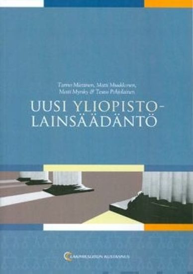 Uusi yliopistolainsäädäntö