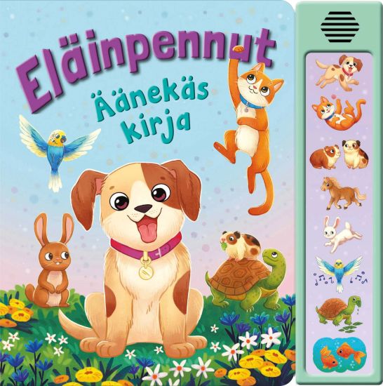 Kansikuva: Eläinpennut - Äänekäs kirja