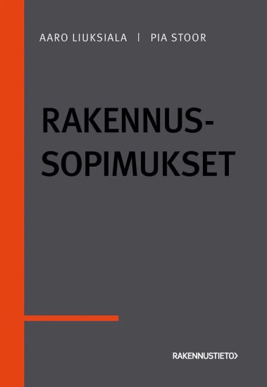 Kansikuva: Rakennussopimukset