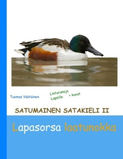 Satumainen satakieli II Lapasorsa laatunokka