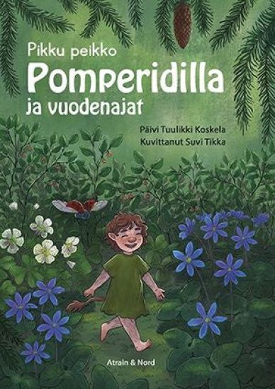 Kansikuva: Pikku peikko Pomperidilla ja vuodenajat
