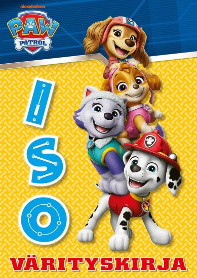 Ryhmä Hau - Paw Patrol  Iso värityskirja