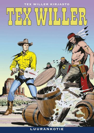 Kansikuva: Tex Willer Kirjasto 78: Luurankotie