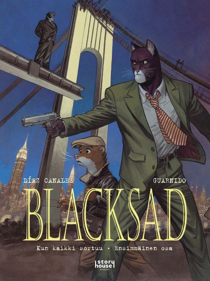 Kansikuva: Blacksad 6: Kun kaikki sortuu osa 1