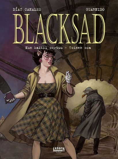 Kansikuva: Blacksad 7: Kun kaikki sortuu osa 2
