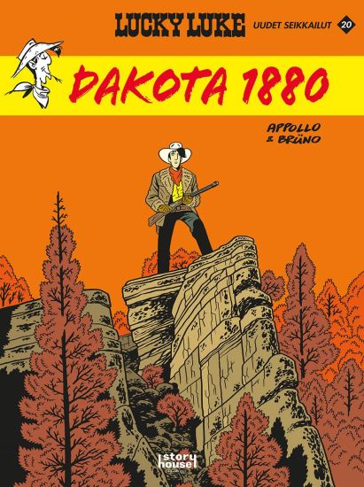 Kansikuva: Lucky Luke uudet seikkailut 20: Dakota 1880