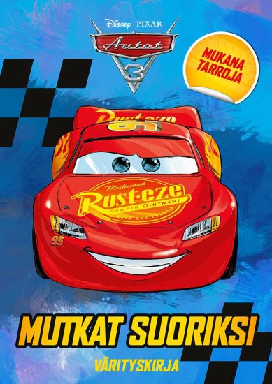 Kansikuva: Disney Autot Mutkat suoriksi värityskirja