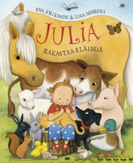 Julia rakastaa eläimiä
