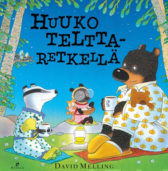 Huuko telttaretkellä