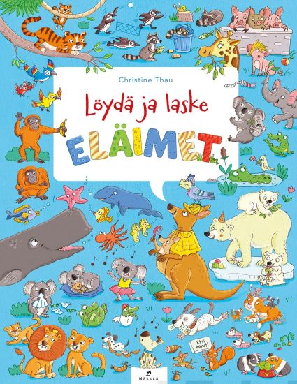 Löydä ja laske ELÄIMET