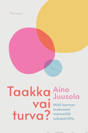 Kansikuva: Taakka vai turva?