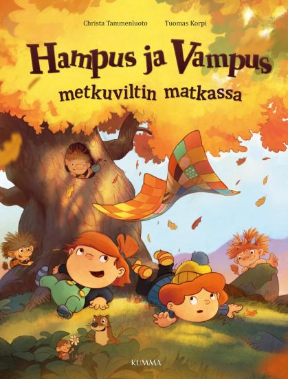 Kansikuva: Hampus ja Vampus metkuviltin matkassa