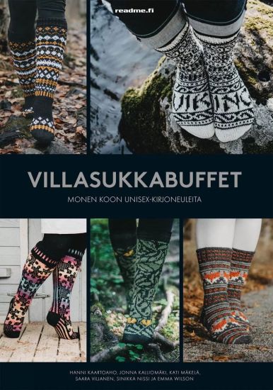 Villasukkabuffet - Monen koon unisex-kirjoneuleita