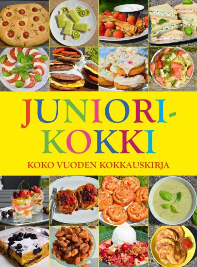 Kansikuva: Juniorikokki - Koko vuoden kokkauskirja