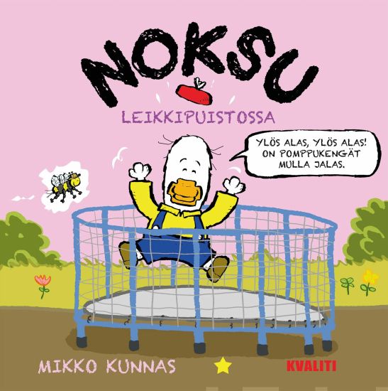 Noksu leikkipuistossa