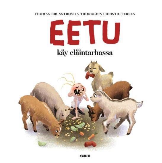Eetu käy eläintarhassa
