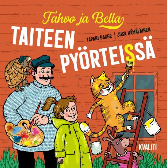 Tahvo ja Bella taiteen pyörteissä