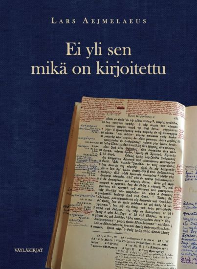 Ei yli sen mikä on kirjoitettu