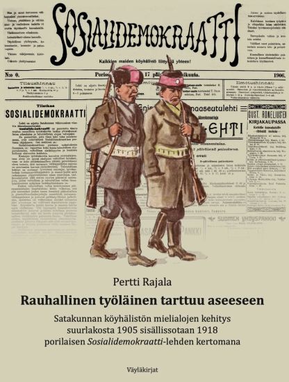 Rauhallinen työläinen tarttuu aseeseen