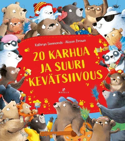 20 karhua ja suuri kevätsiivous