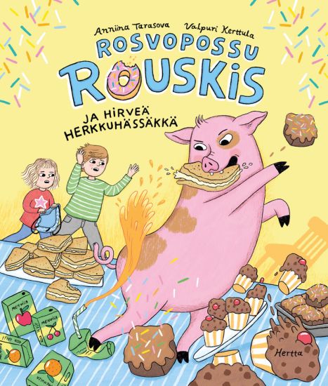 Kansikuva: Rosvopossu Rouskis ja hirveä herkkuhässäkkä