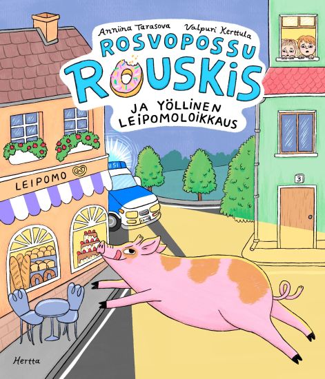 Kansikuva: Rosvopossu Rouskis ja yöllinen leipomoloikkaus